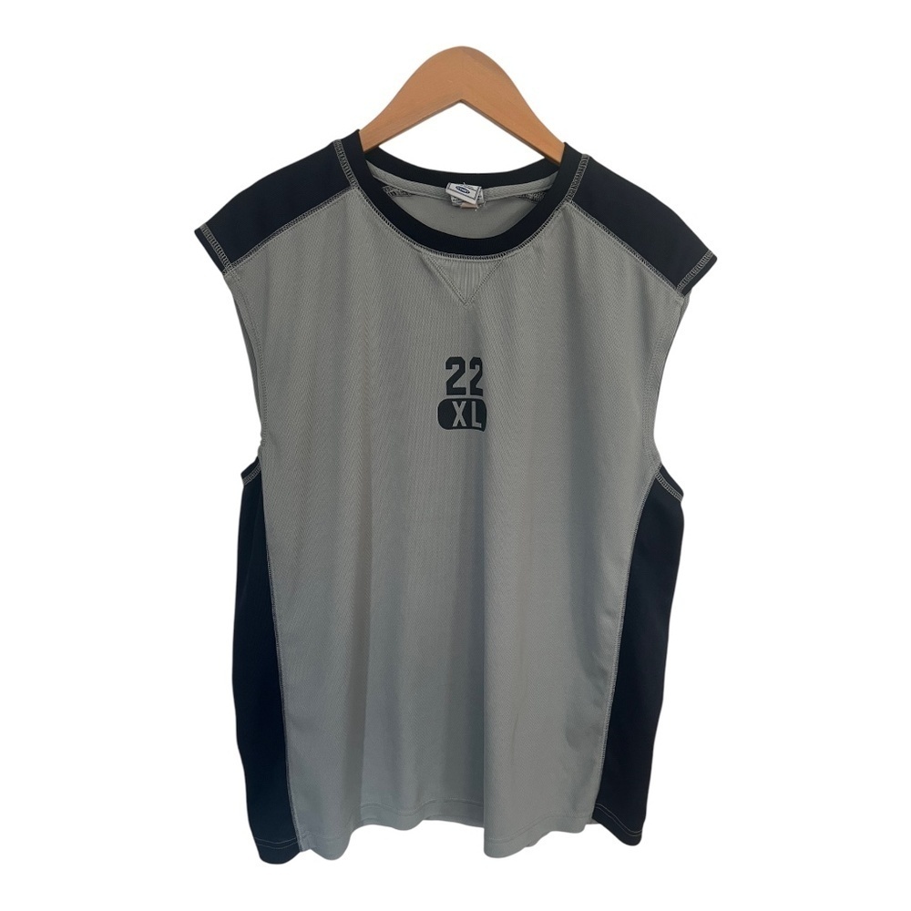 Old Navy Y2K Jersey Tank Penny Shirt Large